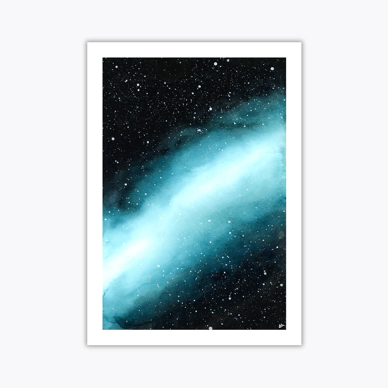 Galaxy Satu A4 A5 Fine Art Giclee Print Unframed