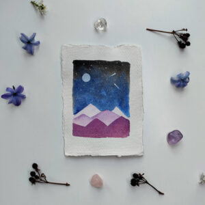 Mountains and Stars - Original